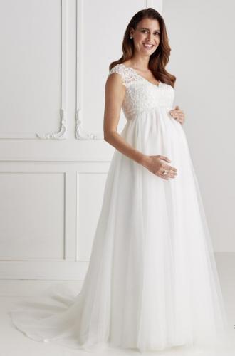 Liebreiz-Umstandskleid-Schwangerschaftsbrautkleid-LU-7502 Brautkleid-Umstandskleid 1 (1)